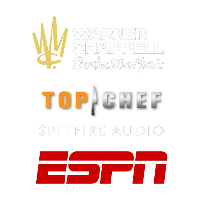 Warner Chappell Production Music. Top Chef. Spitfire Audio. ESPN.